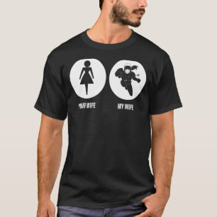 Mens versorgen Ihre Ehefrau meine Ehefrau Krankeng T-Shirt