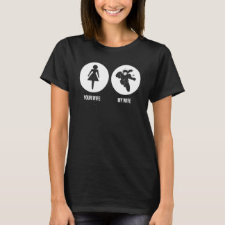 Mens versorgen Ihre Ehefrau meine Ehefrau Krankeng T-Shirt