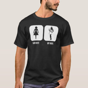 Mens versorgen Ihre Ehefrau meine Ehefrau Krankeng T-Shirt
