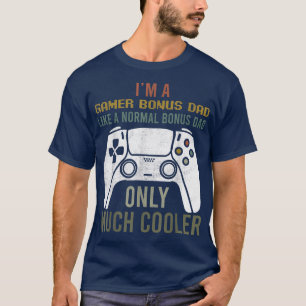 Mens Video Game Gamer Bonus Vater Apparel, Funny F T-Shirt