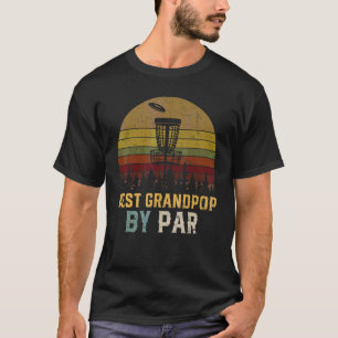 Mens Vintag Best Grandpop Par Grandpa Golfer F T-Shirt