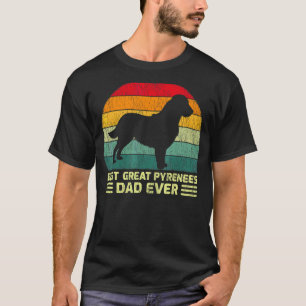 Mens Vintag Best Great Pyrenäen Vater je Vater' T-Shirt