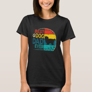 Mens Vintag Best Shih Tzu Dog Vater je Vater D T-Shirt