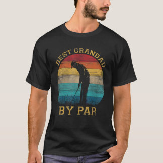 Mens Vintag bester Großvater am Par Vatertag geht T-Shirt
