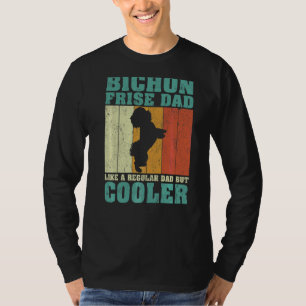 Mens Vintag Bichon fliegt Vater wie ein regelmäßig T-Shirt