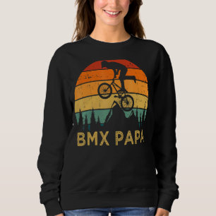 Mens Vintag Bmx Bike Retro Style Bmx Papa Vater' Sweatshirt