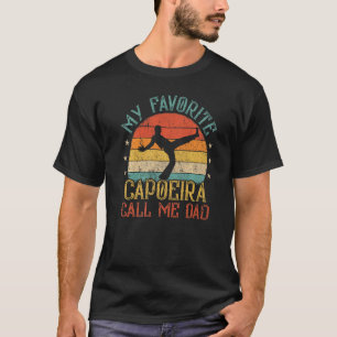 Mens Vintag meine Lieblings-Capoeira-Buddies nenne T-Shirt
