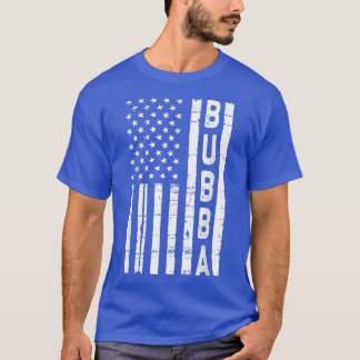 Mens Vintag Merica American Flag Bubba Geschenk fü T-Shirt