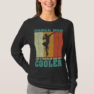Mens Vintag Retro Dance Vater wie ein regelmäßiger T-Shirt