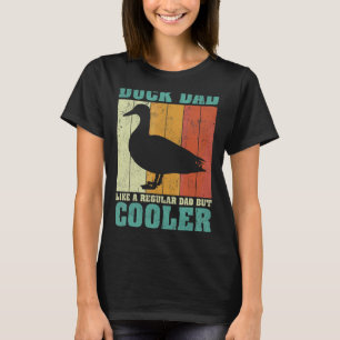 Mens Vintag Retro Duck Vater wie ein normaler Vate T-Shirt