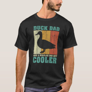 Mens Vintag Retro Duck Vater wie ein normaler Vate T-Shirt
