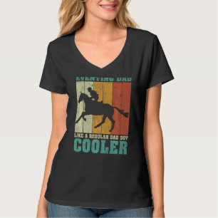 Mens Vintag Retro Event Vater wie ein regelmäßiger T-Shirt