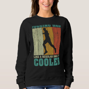 Mens Vintag Retro Joggen Vater wie ein regelmäßige Sweatshirt