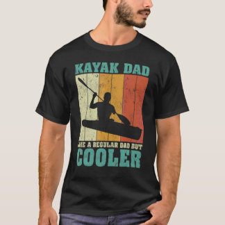 Mens Vintag Retro Kayak Vater wie ein regelmäßiger T-Shirt