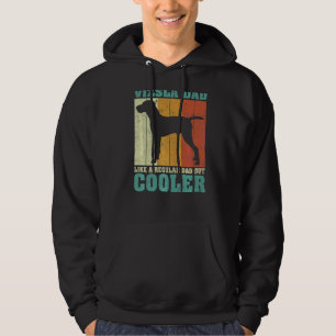 Mens Vintag Retro Vizsla Vater wie ein regelmäßige Hoodie
