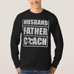 Mens Vintag Style Husband Pater Football Coach F T-Shirt