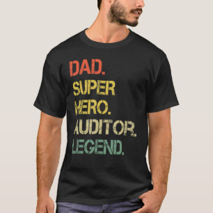 Mens Vintag Style Vater Hero Auditor Legend Vater' T-Shirt