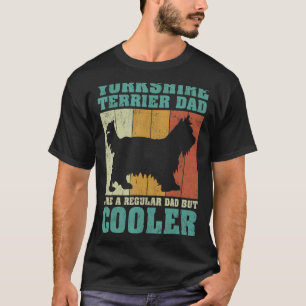 Mens Vintag Yorkshire Terrier Vater wie ein normal T-Shirt
