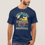 Mens Vintage Dinosaurs Father Rex Saurus Family T-Shirt<br><div class="desc">Mens Vintage Dinosaurs Father Rex Saurus Family Matching Men Gift. Perfect gift for your dad,  mom,  papa,  men,  women,  friend and family members on Thanksgiving Day,  Christmas Day,  Mothers Day,  Fathers Day,  4th of July,  1776 Independent day,  Veterans Day,  Halloween Day,  Patrick's Day</div>