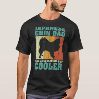 Mens Vintage Japanese Chin Dad Like A Regular Dad T-Shirt