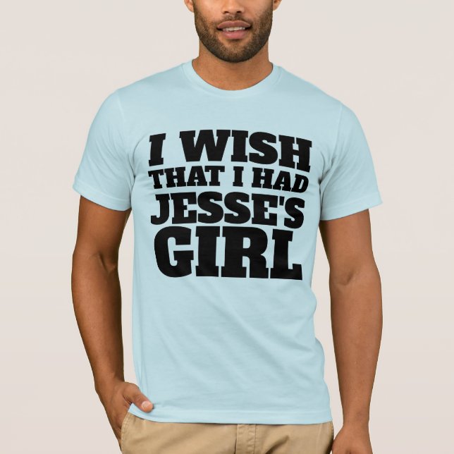 MEN'S VINTAGE JESSE'S GIRL T-SHIRT (Vorderseite)