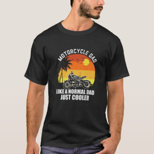Mens Vintage Motorradfahrgeschenke für Biker Vater T-Shirt