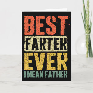 Mens Vintage Vatertag Dad Welt Best F Karte
