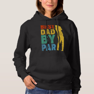 Mens Vintager bester Vater Par Golf Vater Golfer F Hoodie