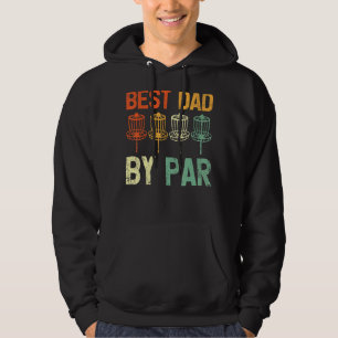 Mens Vintager bester Vater von Par Disk Golf Vater Hoodie