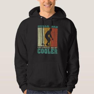 Mens Vintager Retro-Bocce-Vater wie ein regelmäßig Hoodie