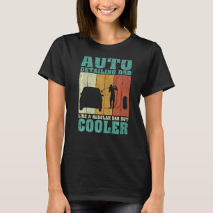 Mens Vintages Auto, das den Vater wie ein normaler T-Shirt