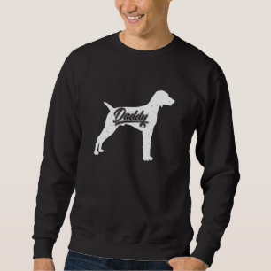 Mens Vizsla Daddy Dog Owner Papa Väter von Vizsla Sweatshirt