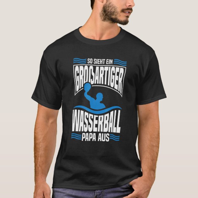 Mens Water Ball Water Sports Water Polo Vater Wass (Vorderseite)