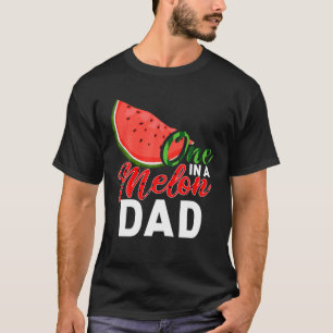Mens Watermelon Vater eins in einem Melon Vater Da T-Shirt