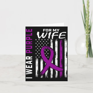 Mens wear purple for wife pancreatic cancer karte