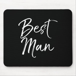 Mens Wedding Brautparty Geschenk für Trauzeugen am Mousepad
