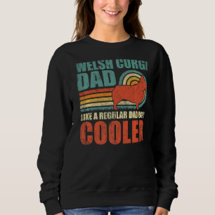 Mens Welsh Corgi Vater wie ein regelmäßiger Vater, Sweatshirt