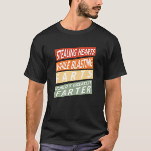 Mens Weltbest Farter heilen während T-Shirt