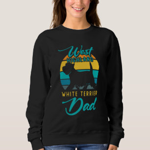 Mens West Highland White Terrier Vater Dog Vater W Sweatshirt