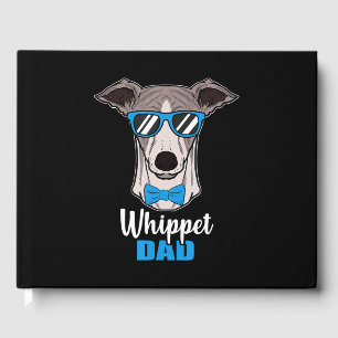 Mens Whippet Vater Geschenk Idee stolzer Besitzer Gästebuch