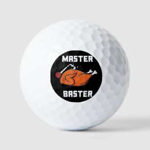 Mens Women Master Baster Funny Turkey Baster Danke Golfball