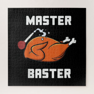 Mens Women Master Baster Funny Turkey Baster Danke Puzzle