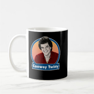 Mens Womens Conway Retro Twitter Style Design Funn Kaffeetasse