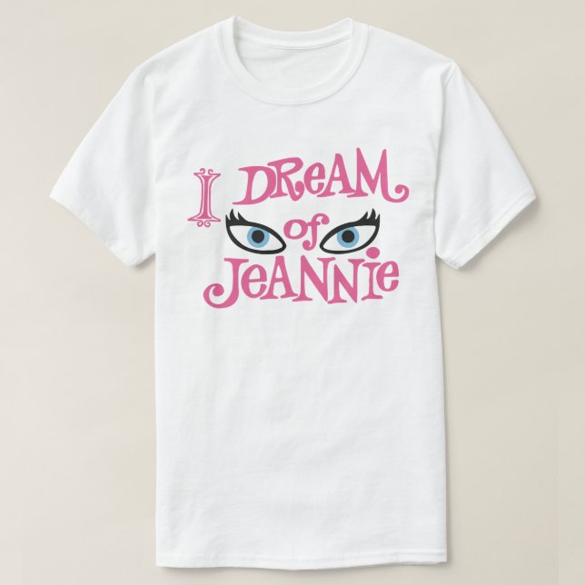 Mens Womens Dream of Jeannie Lucky Gift T-Shirt (Design vorne)