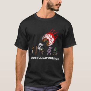 Mens Womens Terraria Game Halloween Classic T-Shir T-Shirt