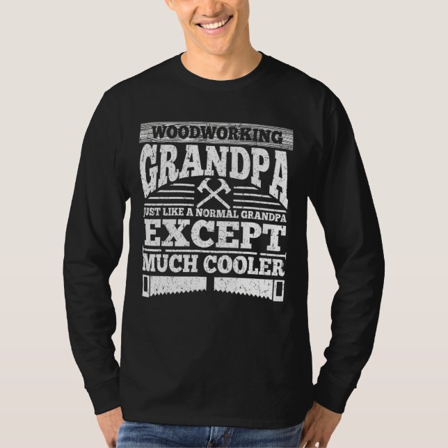 Mens Womens Woodworking T-Shirt (Vorderseite)