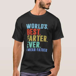Mens Worlds best ferter ich meine Vater je Vater T-Shirt