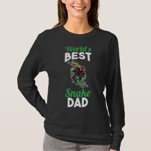 Mens Worlds Best Snake Vater T-Shirt
