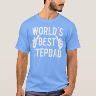 Mens World's Best Step Vater T Shirt - Great Fathe