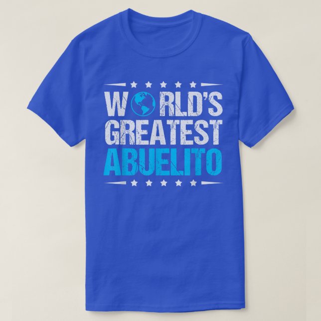 Mens World's Greatest Abuelito  T-Shirt (Design vorne)